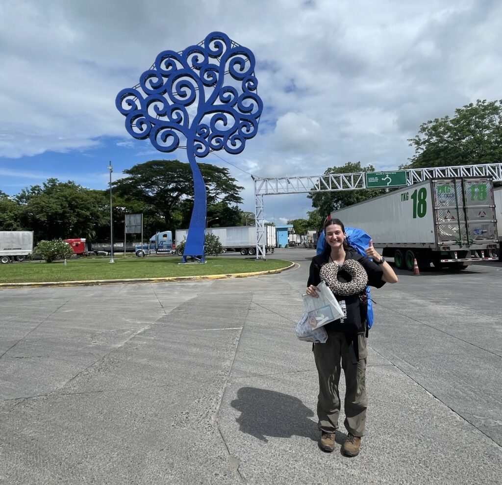 Zu Fuß über die Grenze