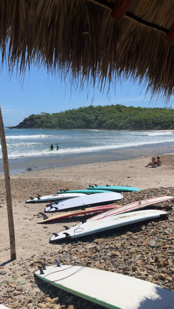 Surfen muss ich noch üben