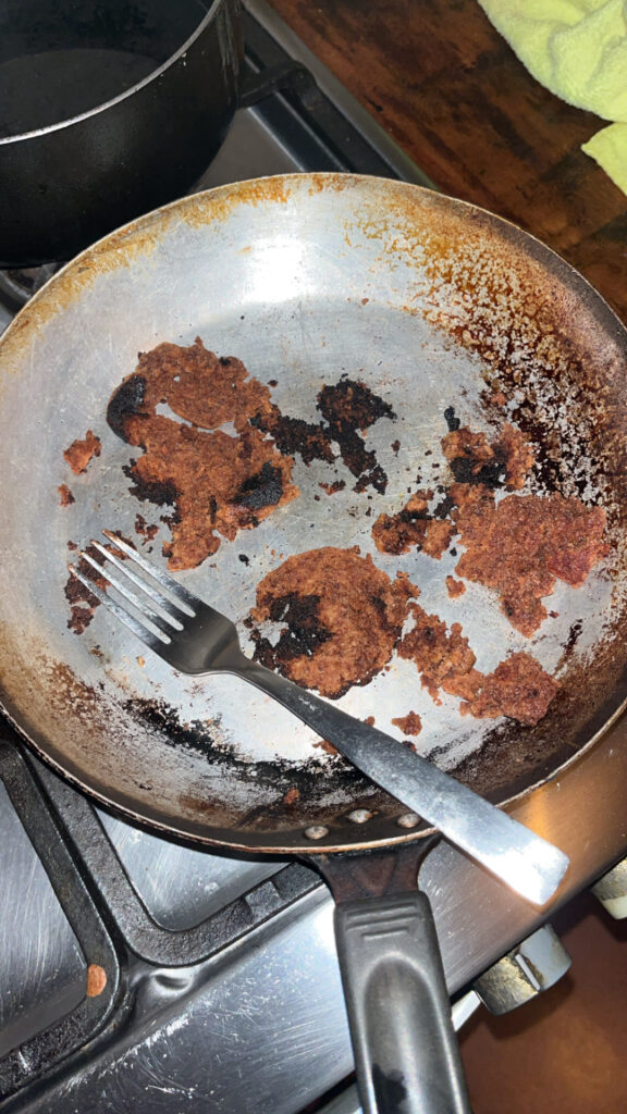 Cookies in der Pfanne werden nix