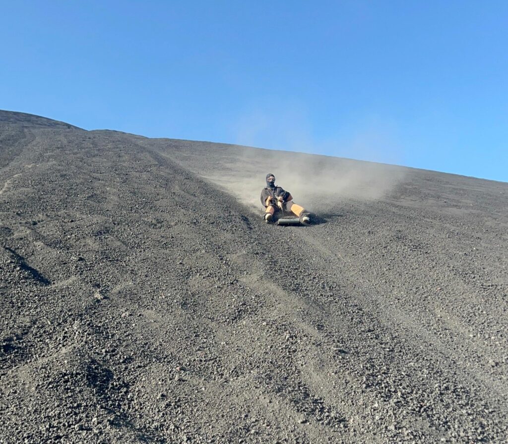 Volcano Boarding