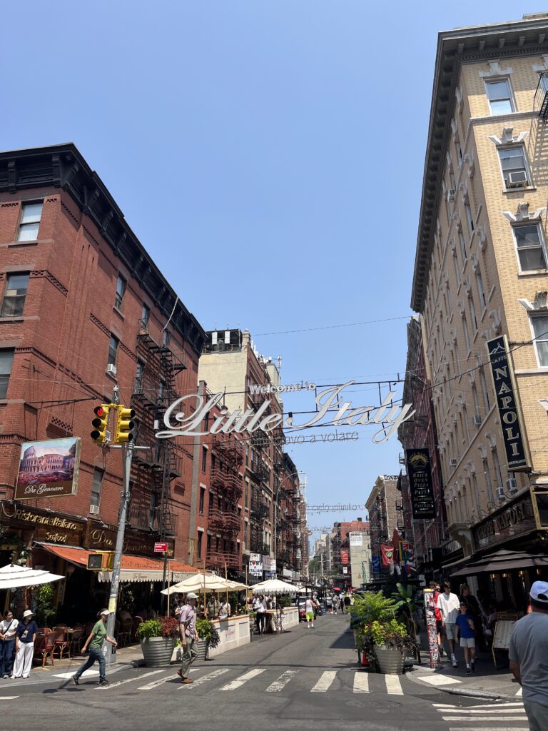 Soho, Little Italy, Chinatown, World Trade Center …