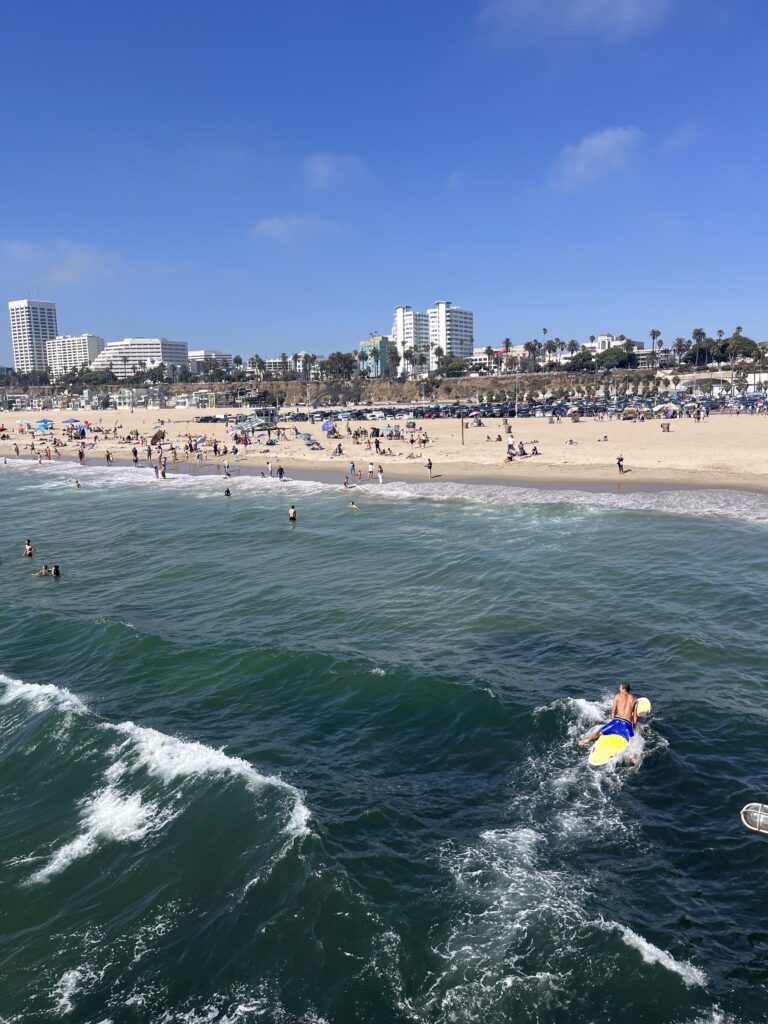 Santa Monica Beach, Pier & Venice Beach