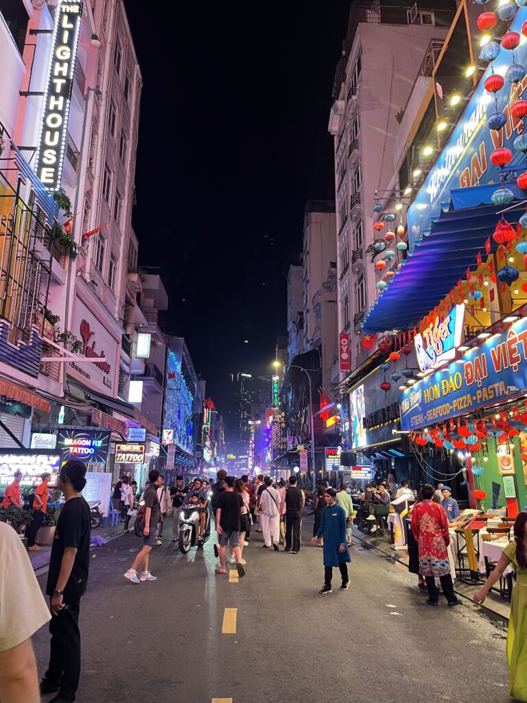 Großstadttrubel in Ho Chi Minh City