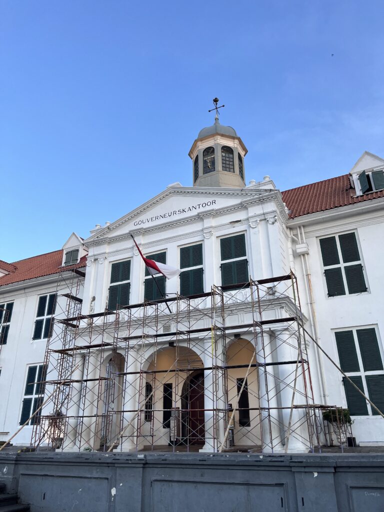 Ankunft in Indonesien